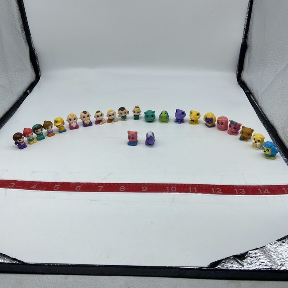 The Unbranded Brand Other - Squinkies Mini Rubber Figures Babies Animals Frog Turtle Dogs Cats Horse 23
